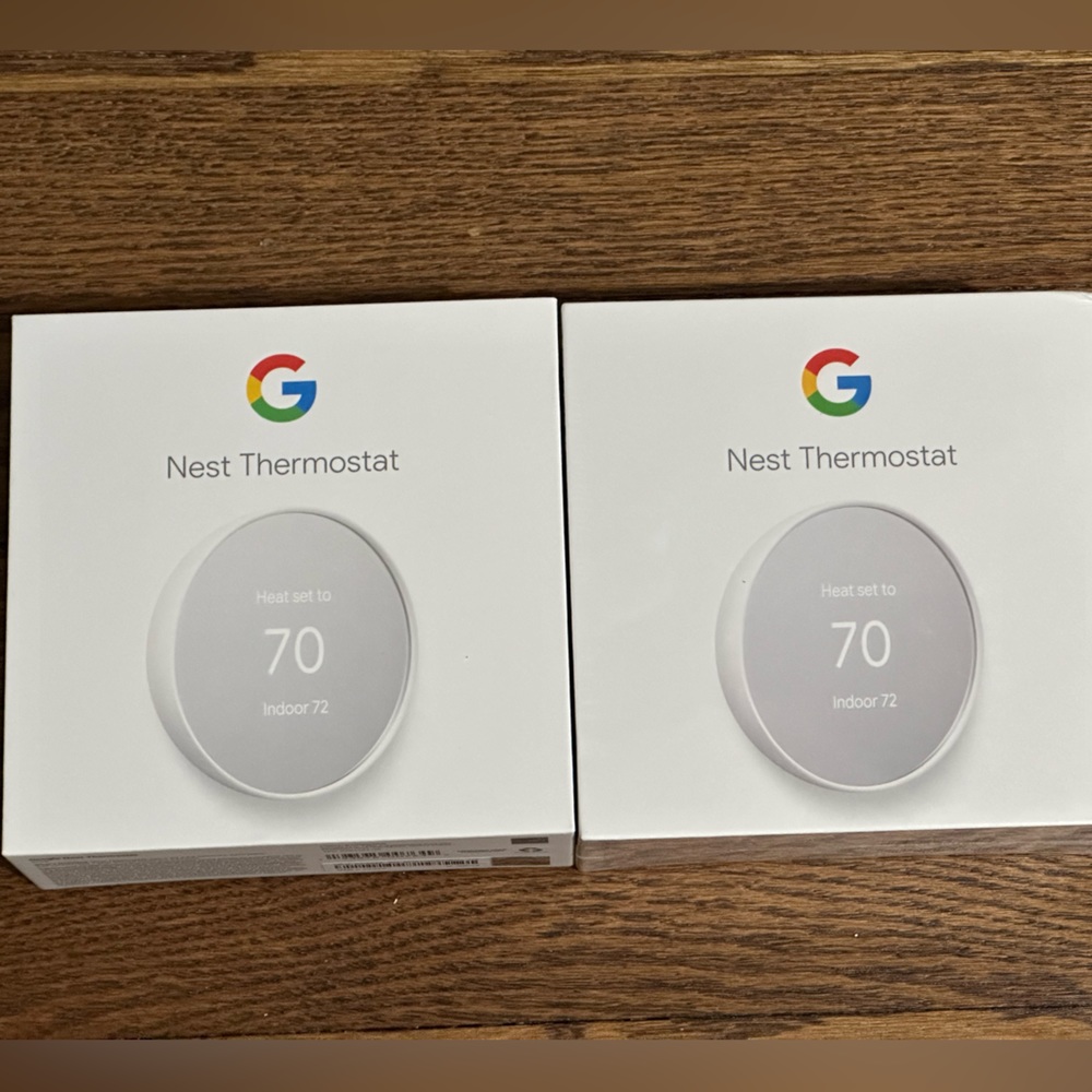 Google Nest Thermostat Snow White